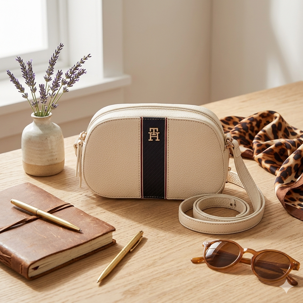 Tommy Hilfiger Textured Camera Bag