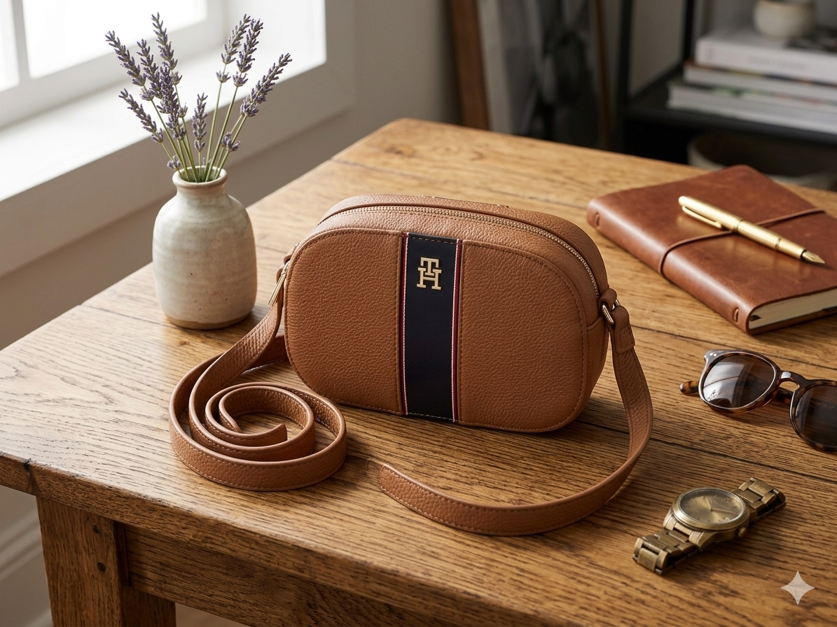 Tommy Hilfiger Textured Camera Bag