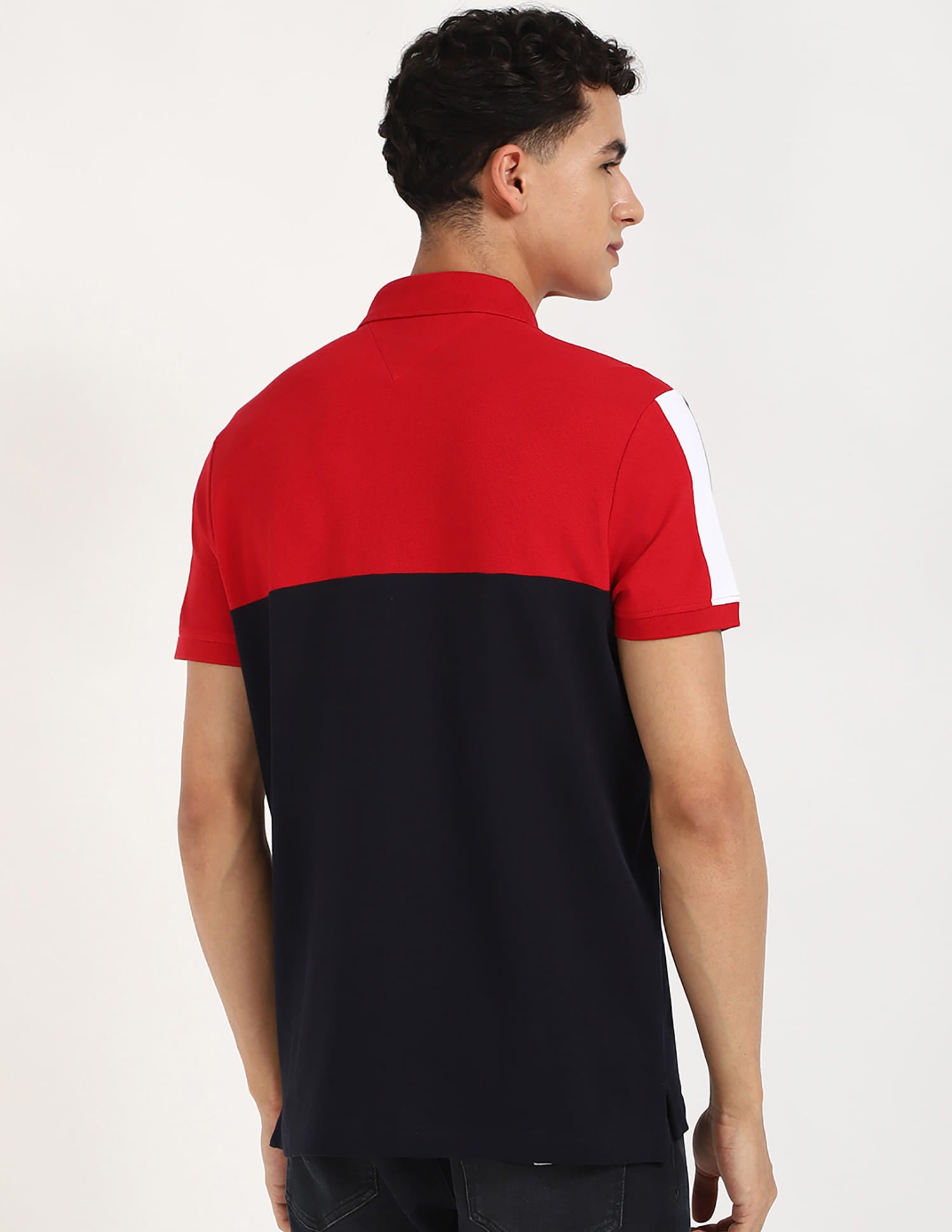Tommy Hilfiger Colour Blocked Regular Fit Polo Shirt