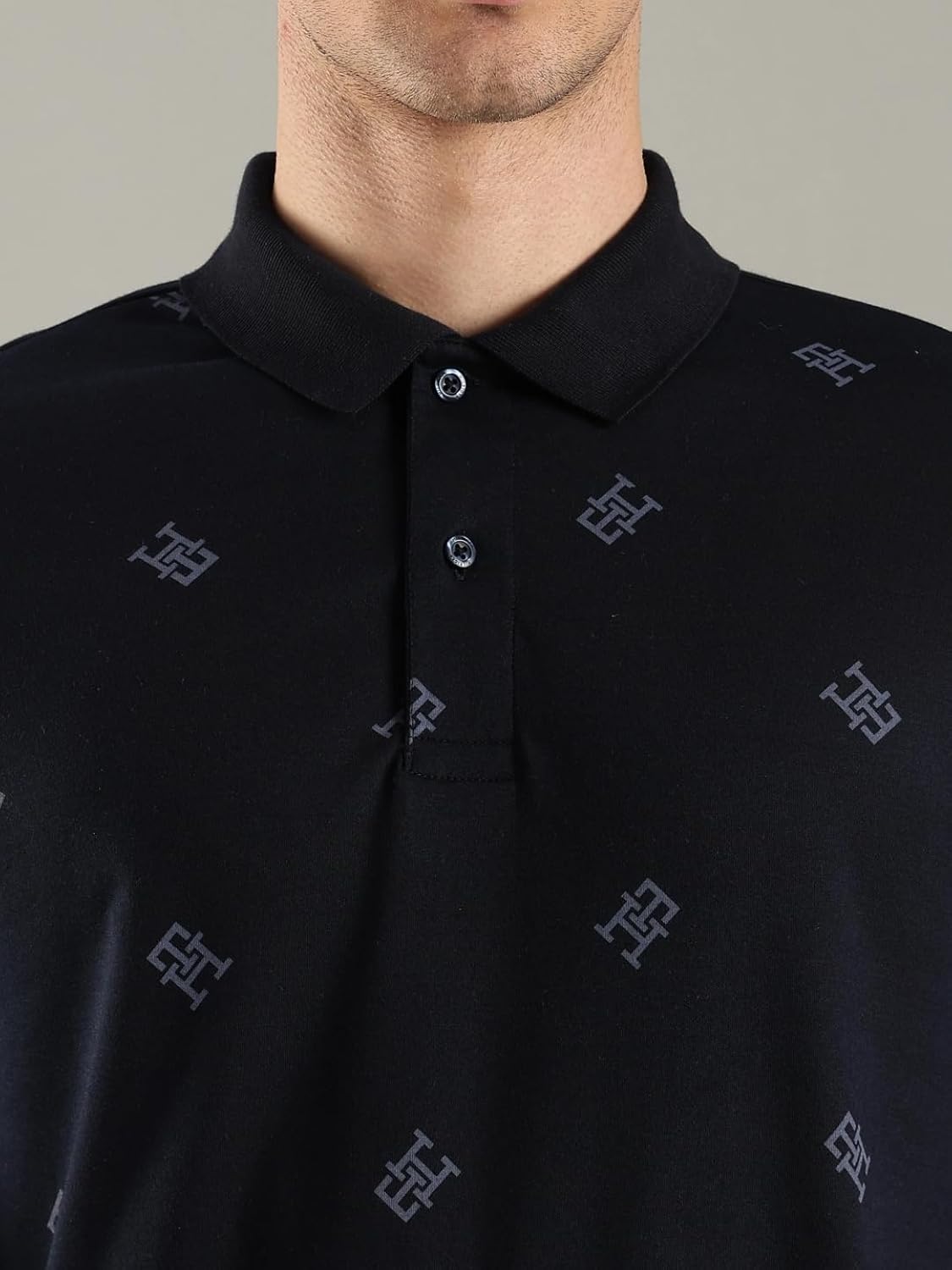 Tommy Hilfiger Logo Regular Fit Cotton Polo T-Shirt