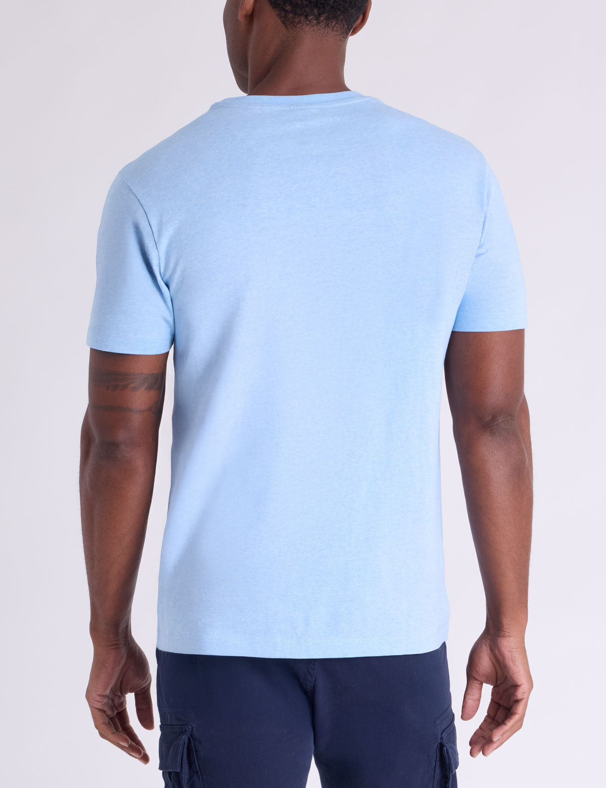 USPA CHEST STRIPE COLORBLOCK JERSEY T-SHIRT