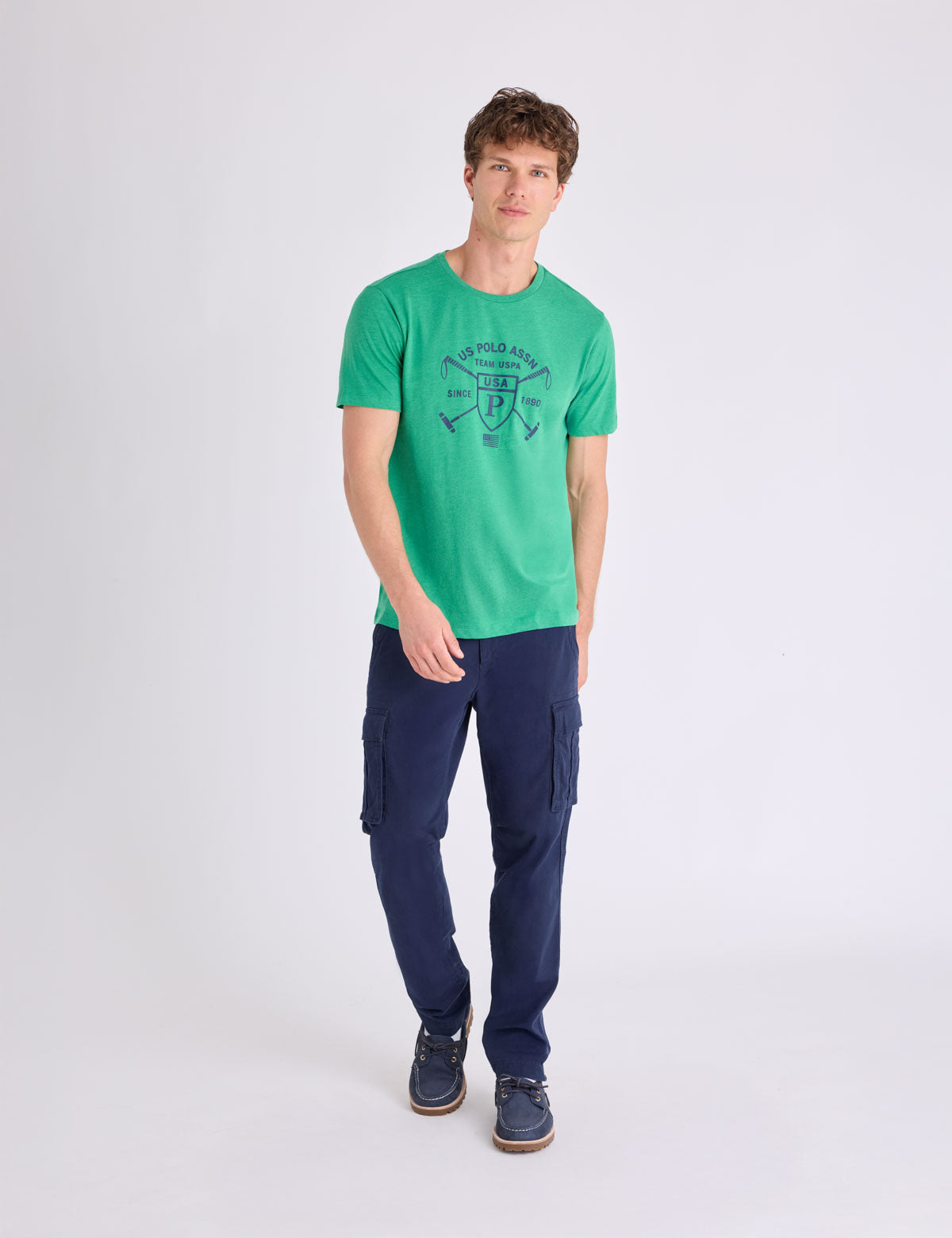 USPA MALLET SHIELD GRAPHIC T-SHIRT