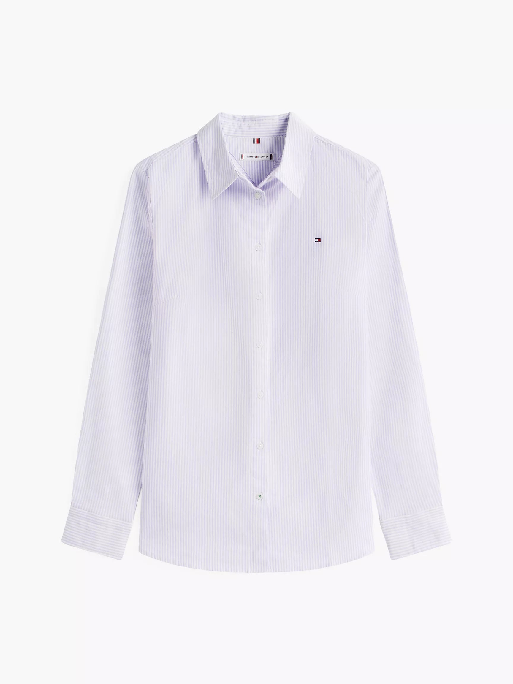 Tommy Hilfiger Regular Fit Striped Stretch Oxford Shirt