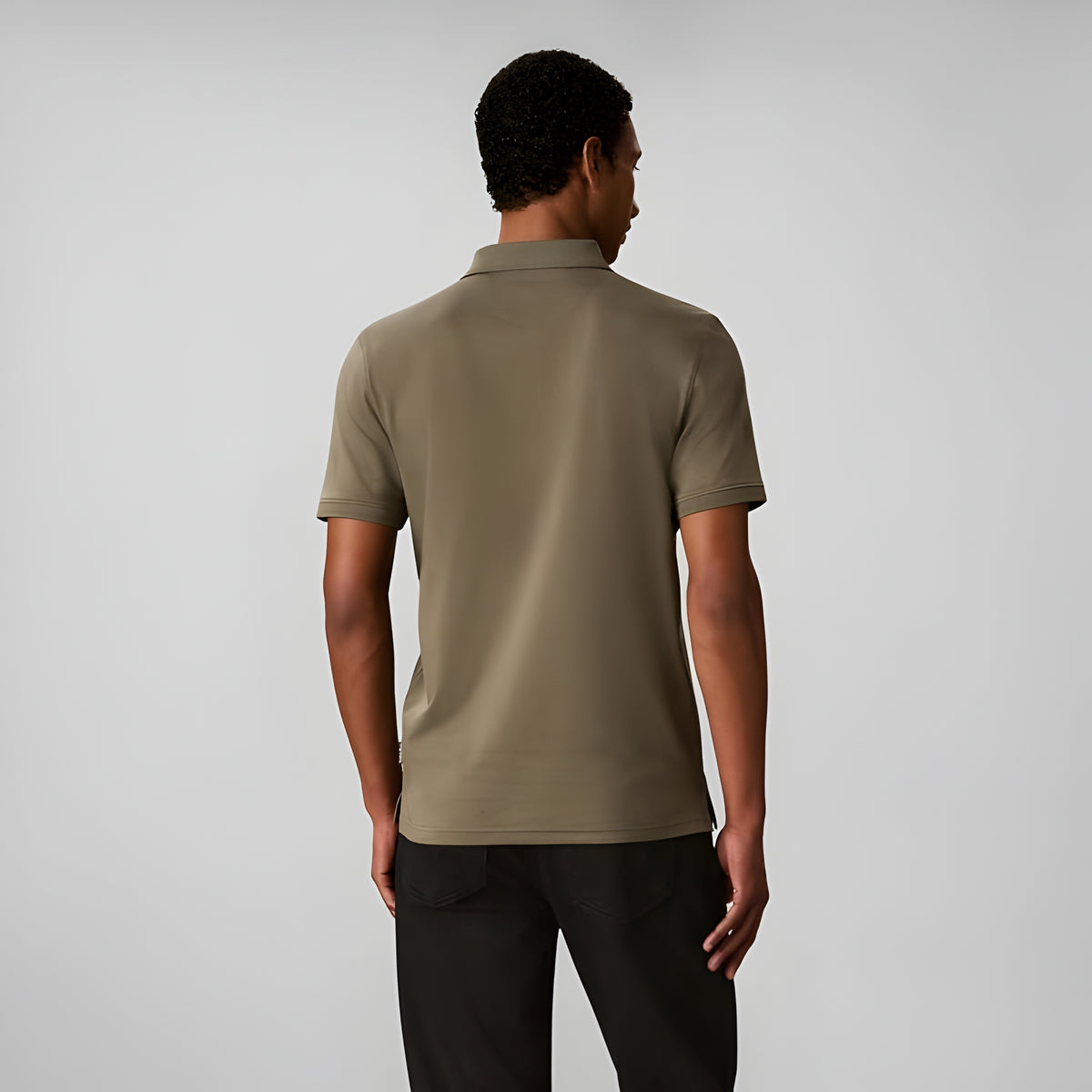 Calvin Klein Men's Solid Polo Shirt