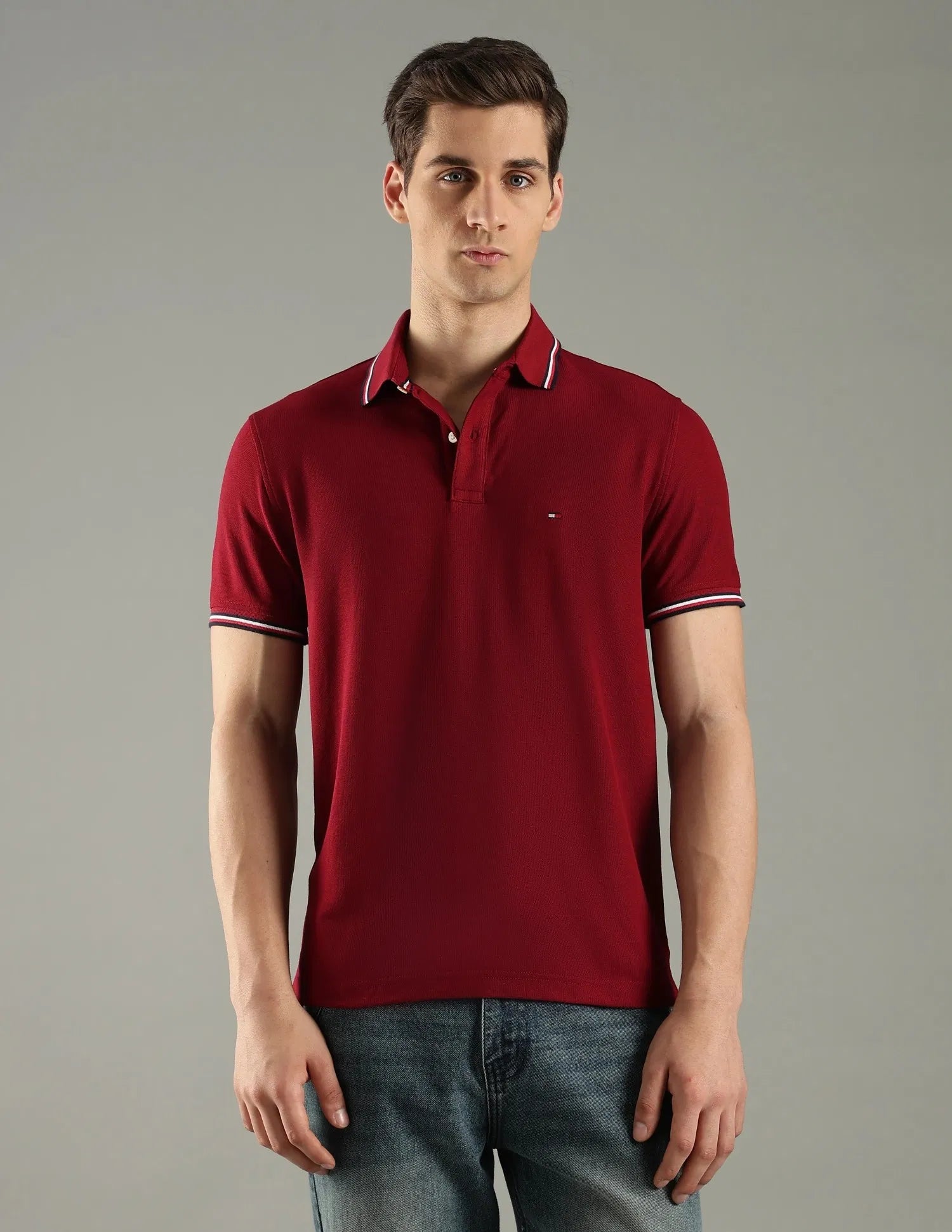 Tommy Hilfiger Regular Fit Tommy Wicking Polo - HIPPO US Brands Tommy Hilfiger