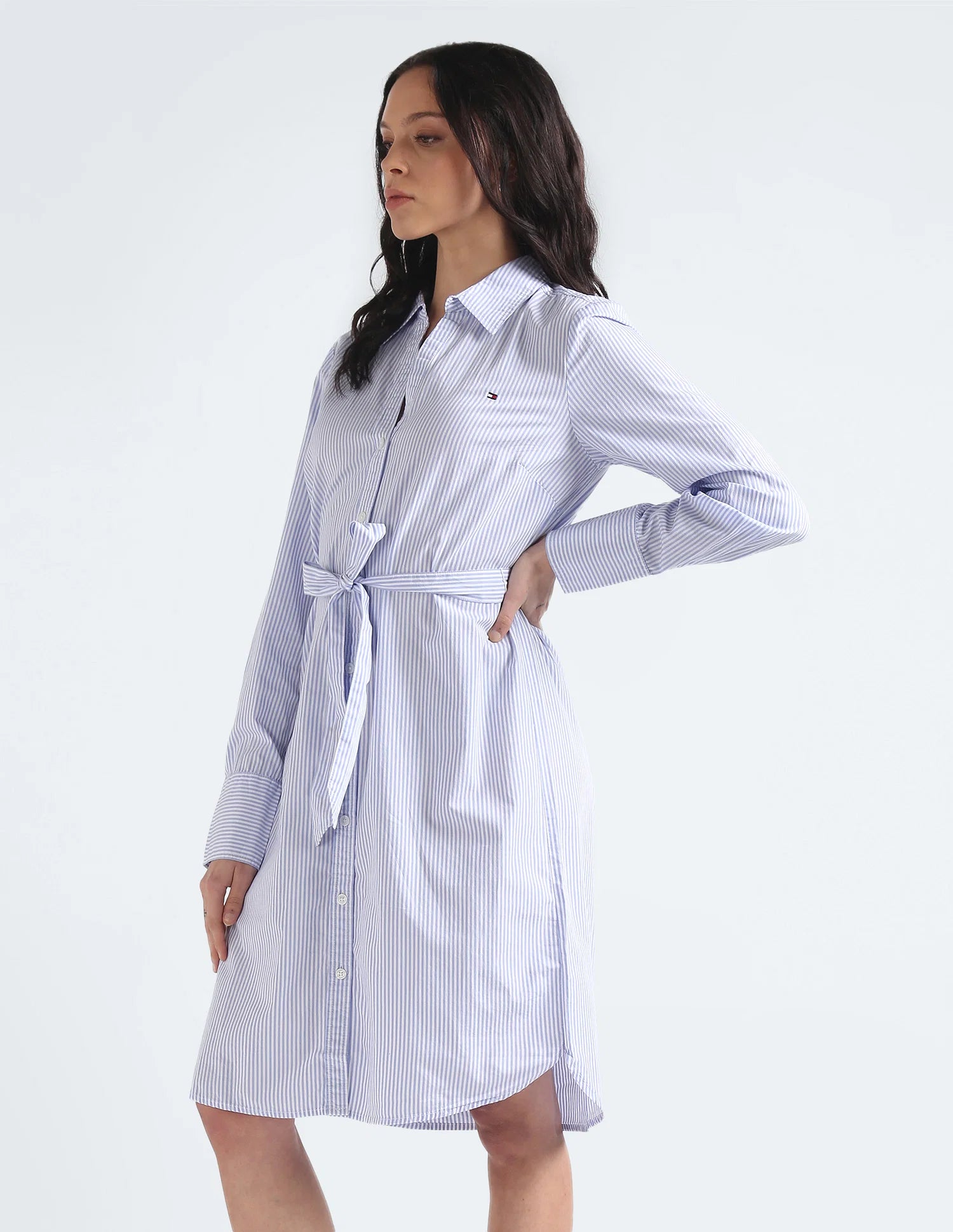 TOMMY HILFIGER Spread Collar Monica Shirt Dress