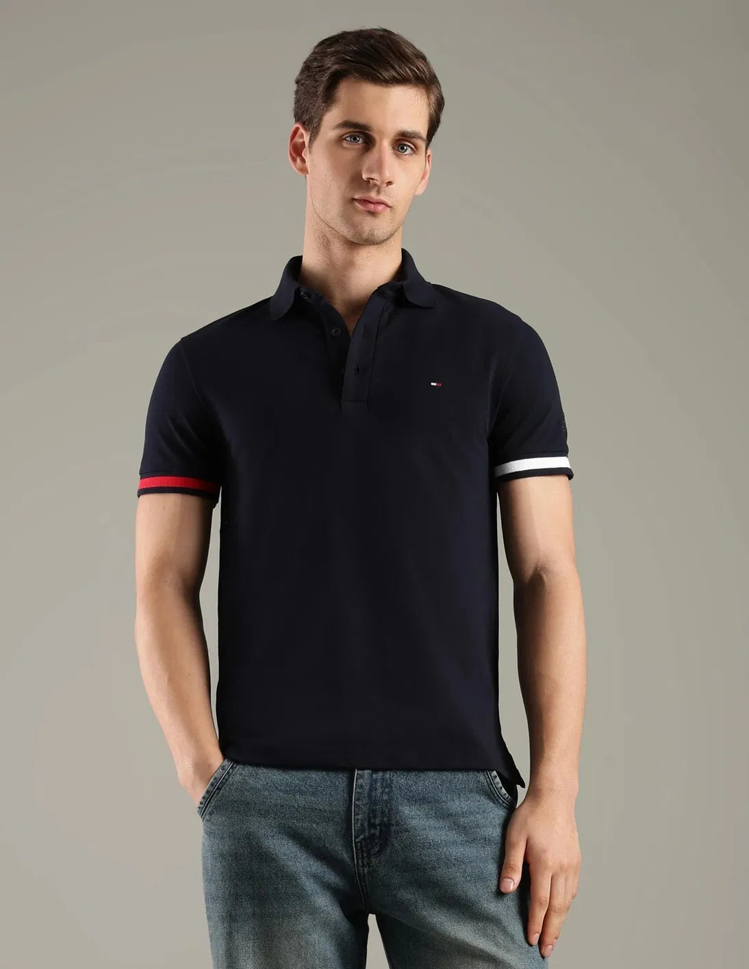 Tommy Hilfiger Slim fit TH Signature Polo Shirt - HIPPO US Brands Tommy Hilfiger