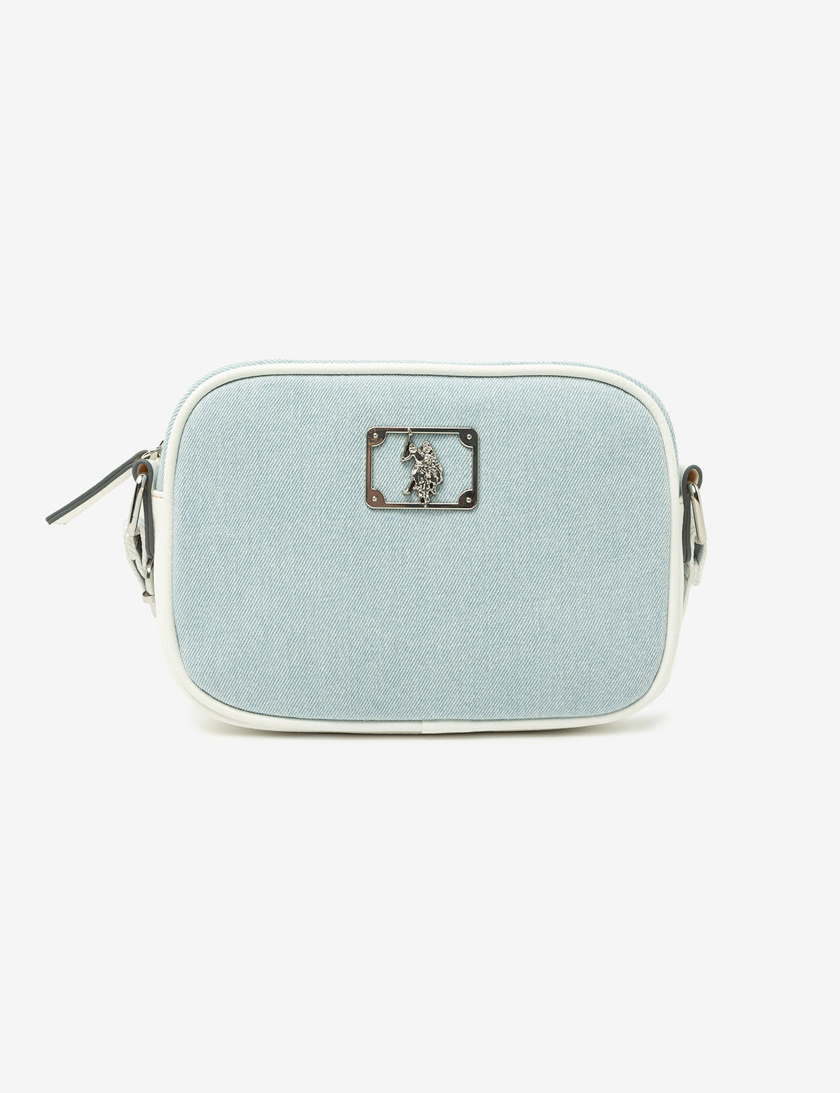 US POLO ASSN DENIM CROSSBODY BAG