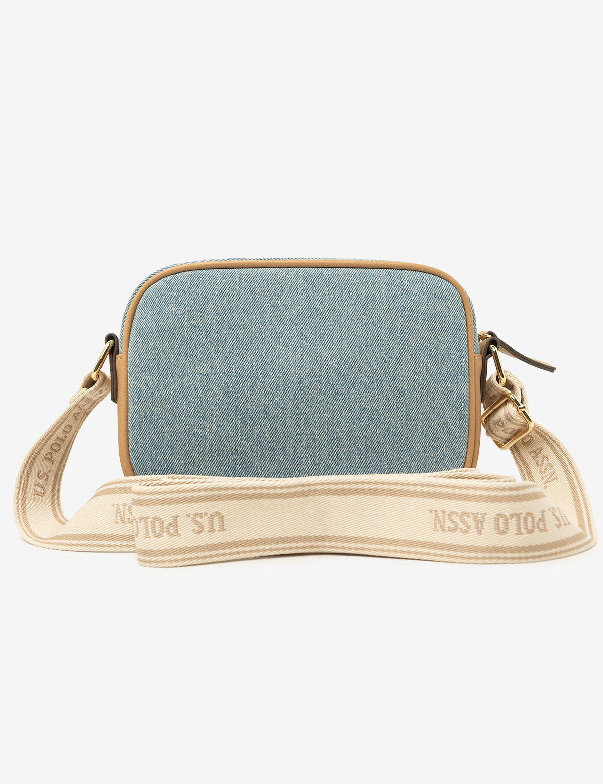 US POLO ASSN DENIM CROSSBODY BAG