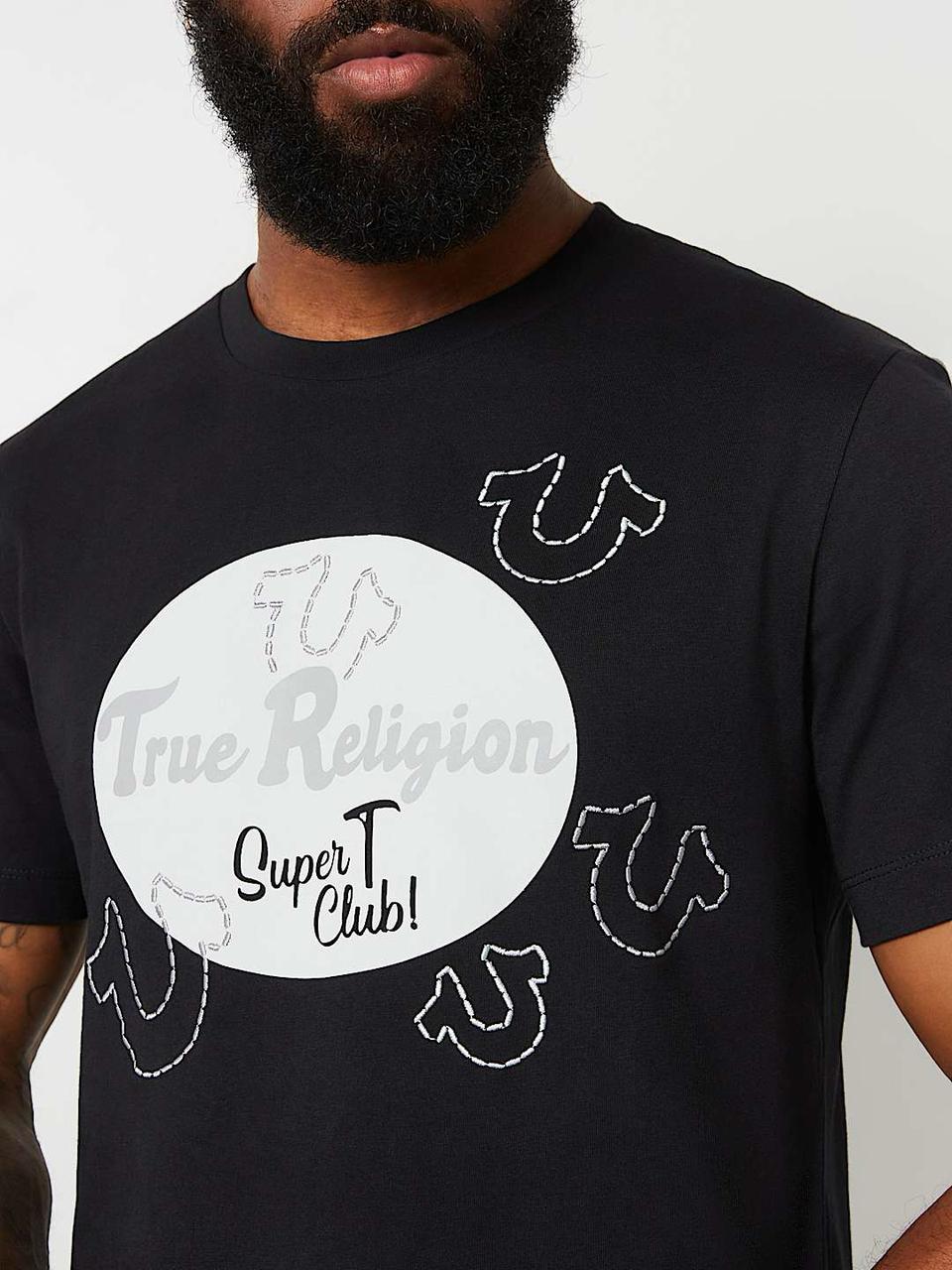 TRUE RELIGION SUPER T CLUB GRAPHIC TEE
