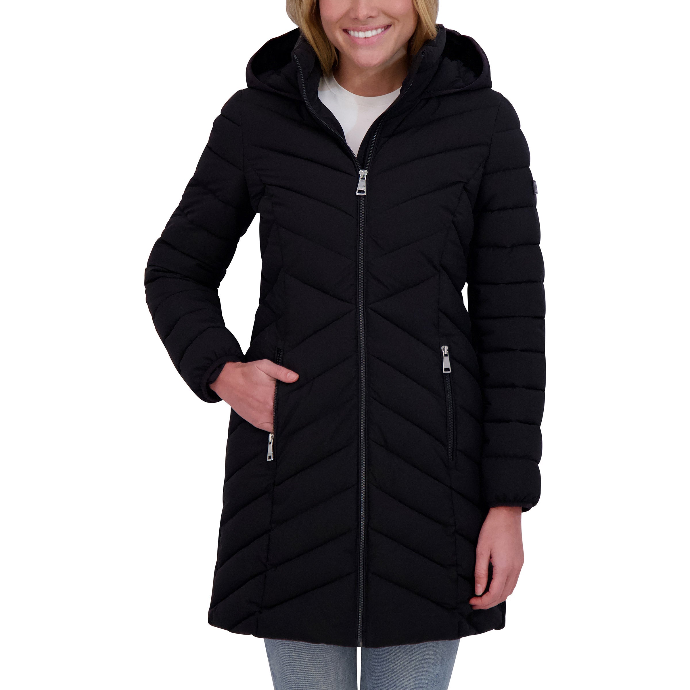 Dkny Women's Stretch Walker Coat - HIPPO US Brands DKNY