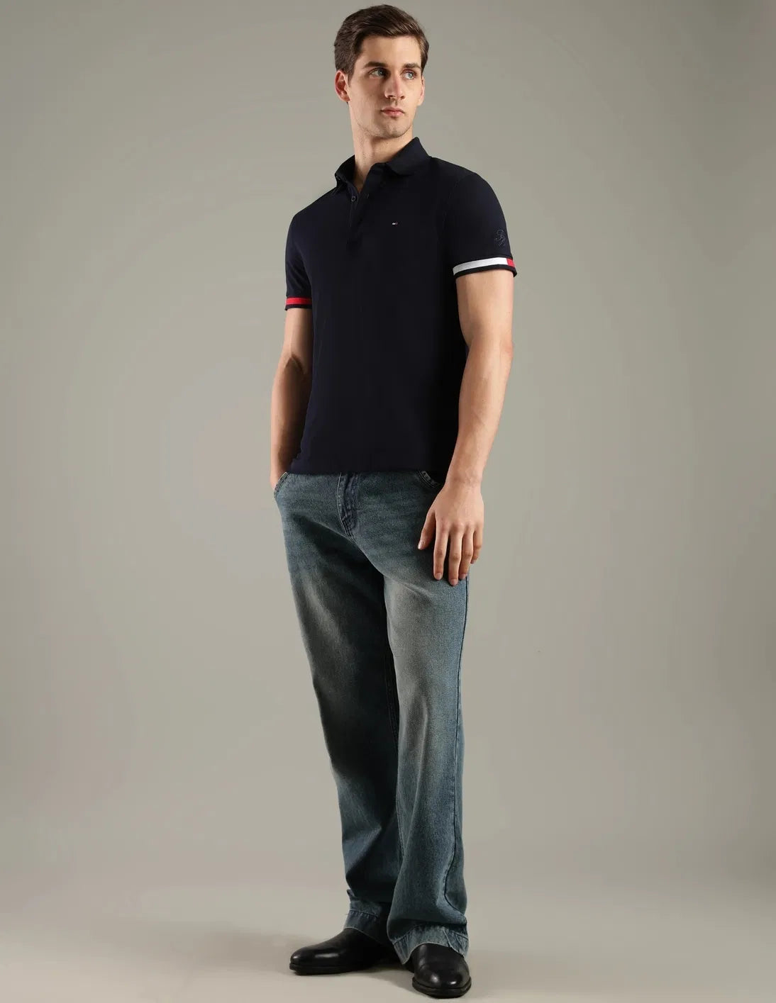 Tommy Hilfiger Slim fit TH Signature Polo Shirt - HIPPO US Brands Tommy Hilfiger