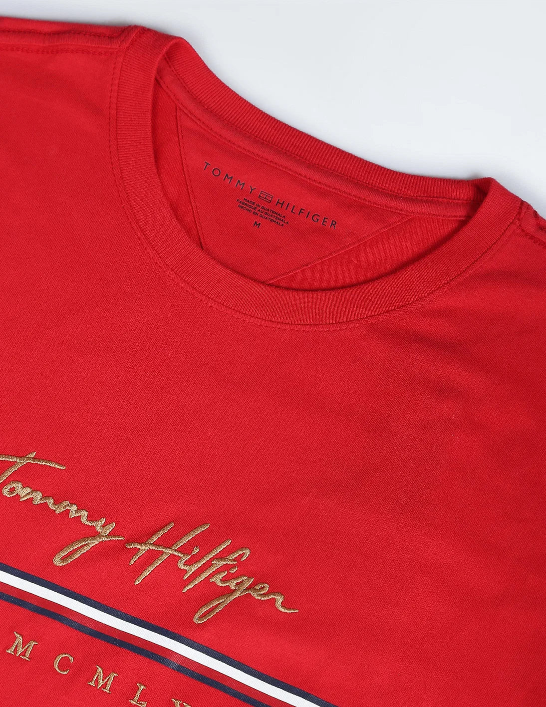 TOMMY HILFIGER Crew Neck Cotton York T-Shirt