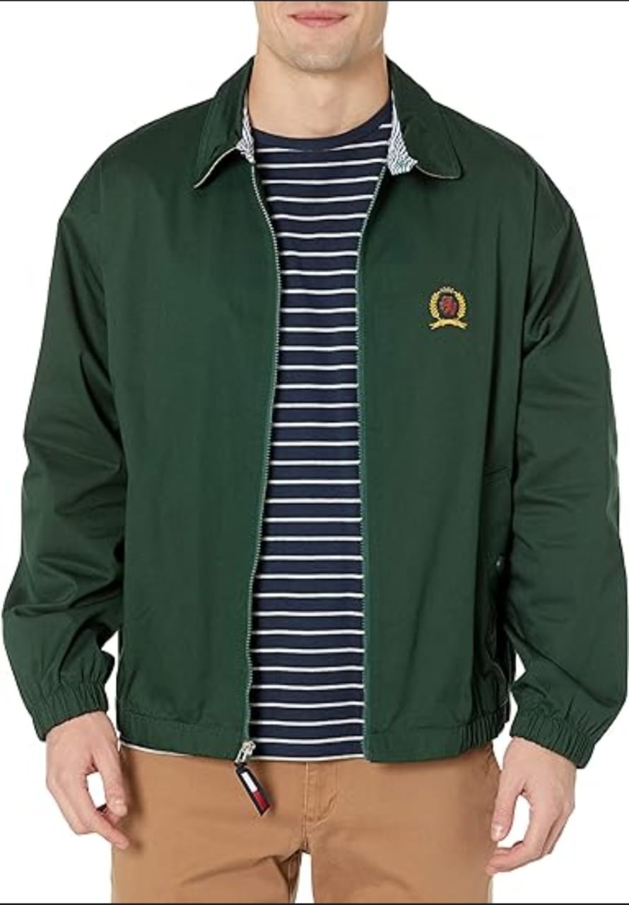 TOMMY HILFIGER Men s Classic Ivy Jacket 35th Anniversary Iconic Re
