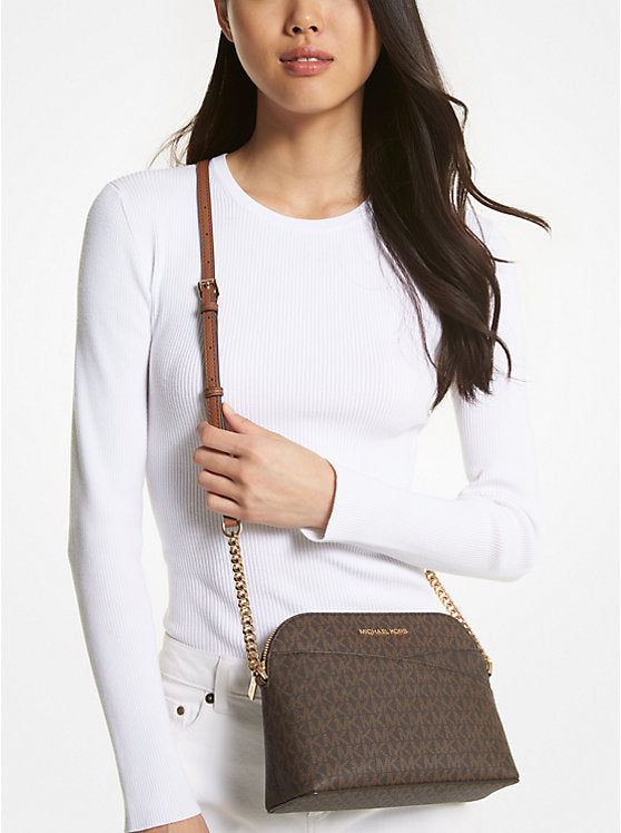 Michael Kors Jet Set Travel Medium Dome Crossbody Bag - HIPPO US Brands Michael Kors