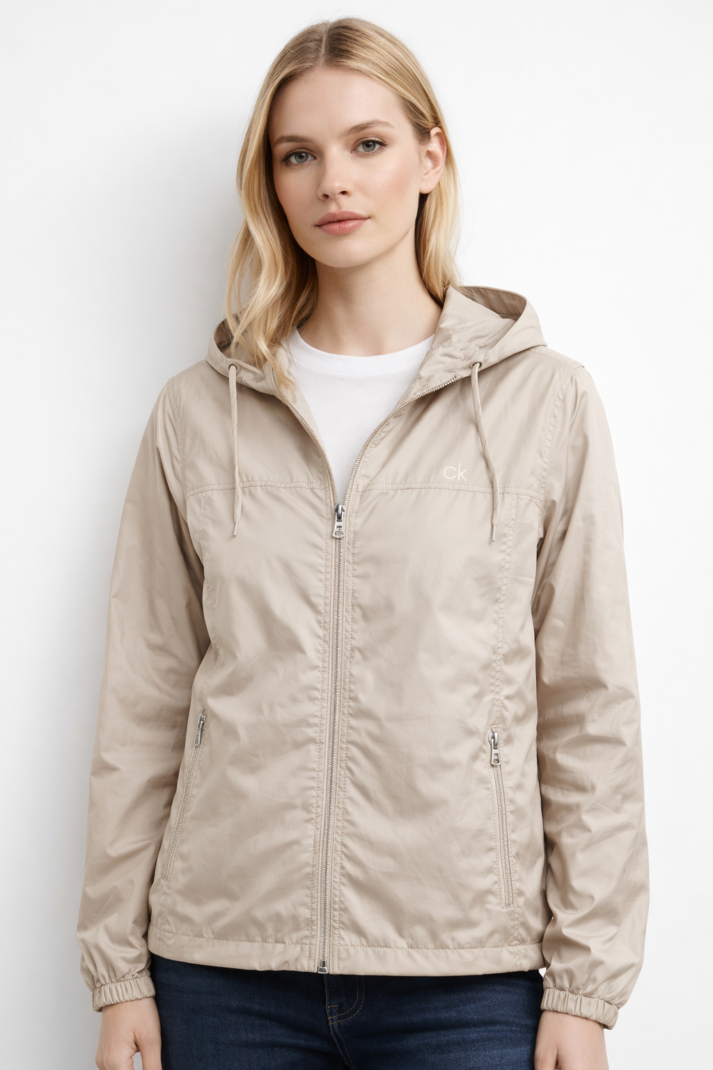 Calvin Klein Women’s Fleece Lined Windbreaker Jacket
