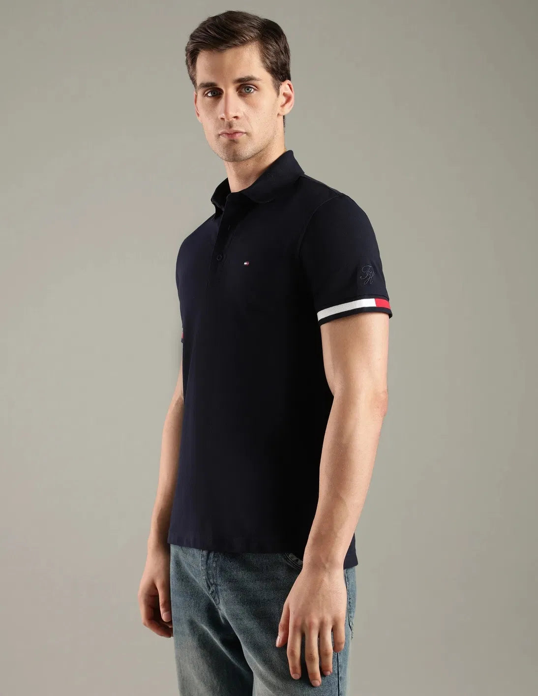 Tommy Hilfiger Slim fit TH Signature Polo Shirt - HIPPO US Brands Tommy Hilfiger
