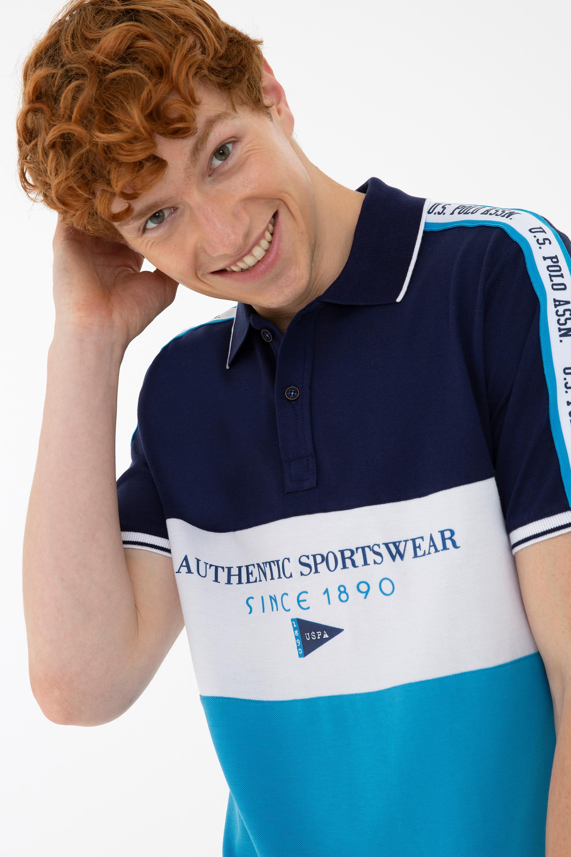 US. POLO ASSN Men's Cobalt Polo Shirt