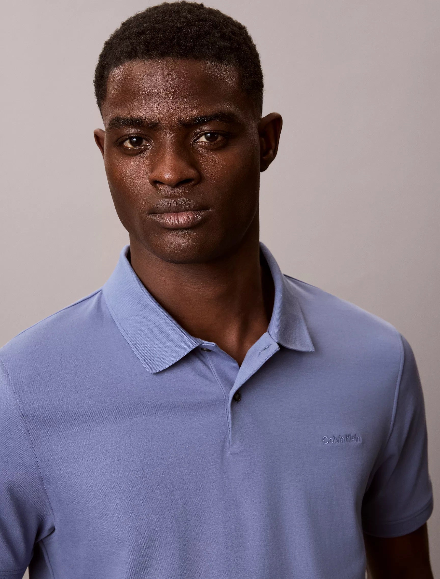 Calvin Klein Men's Solid Polo Shirt