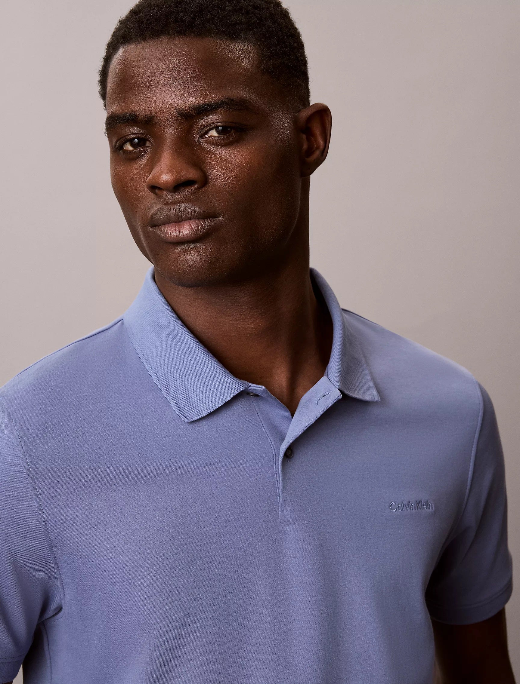 Calvin Klein Men's Solid Polo Shirt