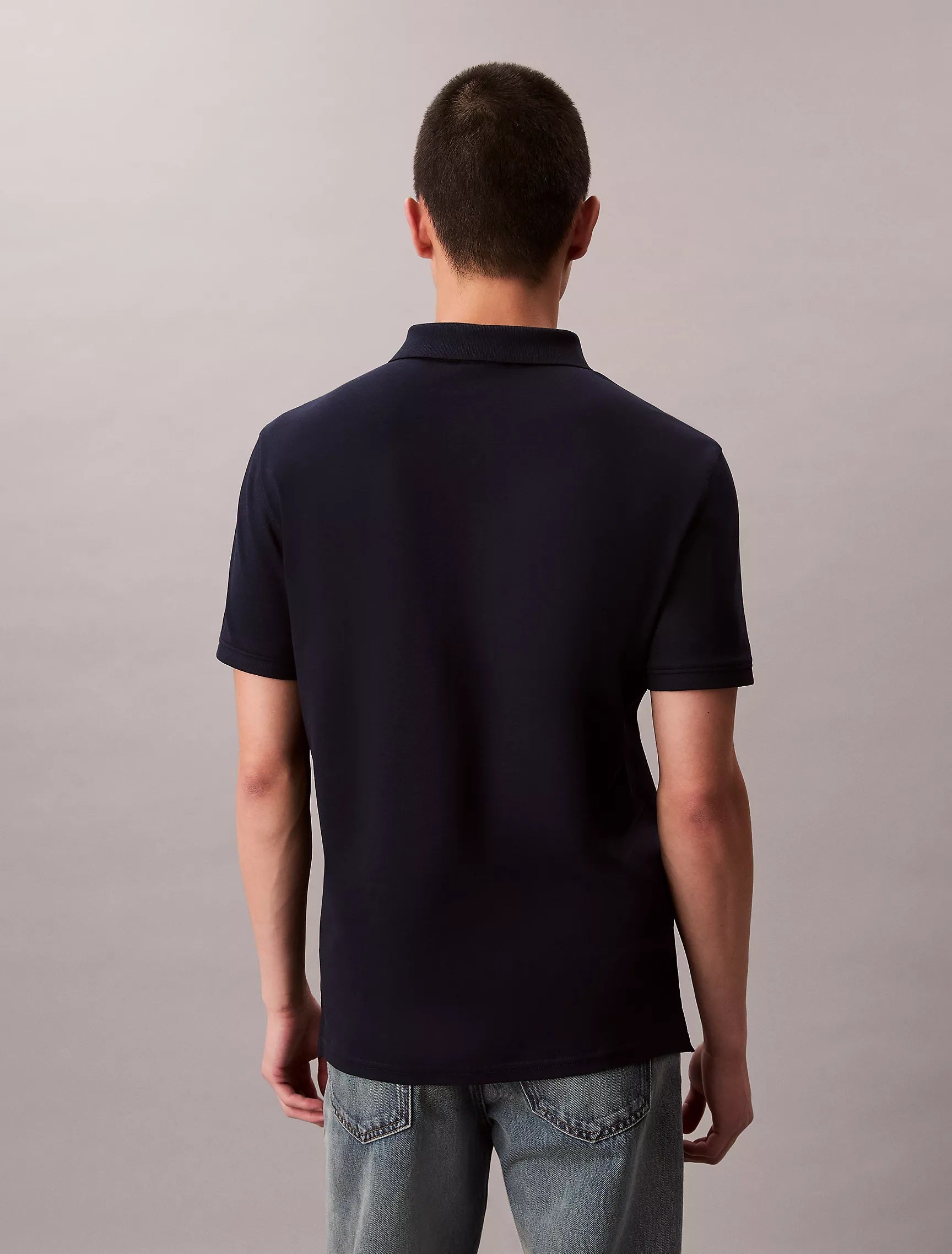 Calvin Klein Men's Solid Polo Shirt