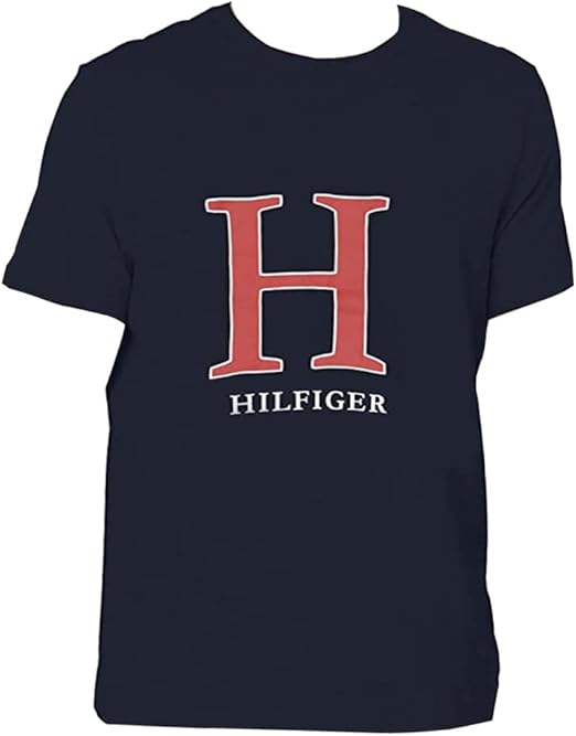 TOMMY HILFIGER Men's Short Sleeve Crew Neck Graphic T-Shirt