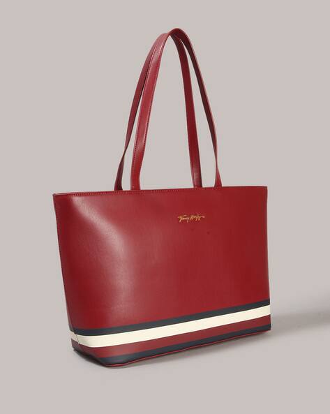 TOMMY HILFIGER Women Tote Bag with Zip Closure