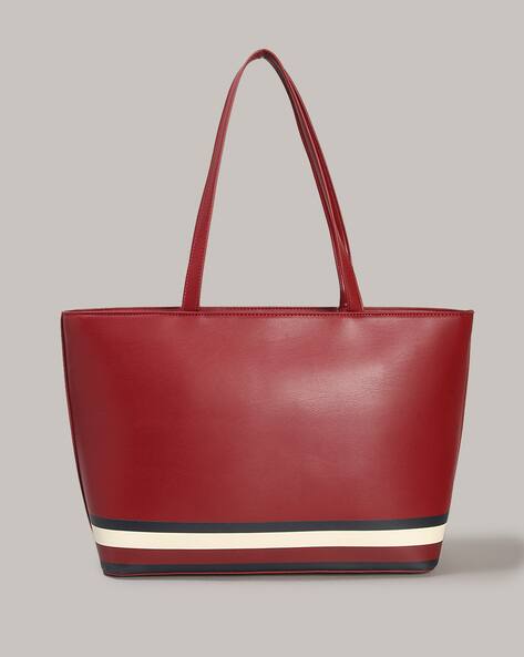 TOMMY HILFIGER Women Tote Bag with Zip Closure