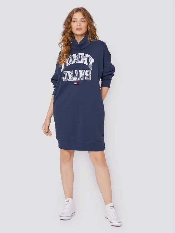 TOMMY JEANS Turtleneck Dress