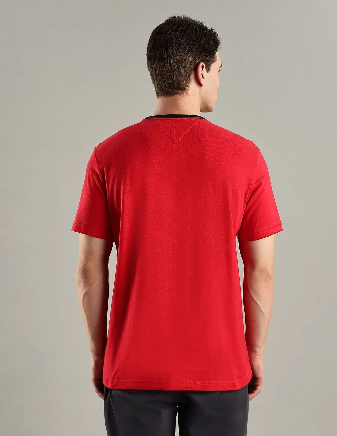 TOMMY HILFIGER Embroidered Logo Regular-Fit Cotton T-Shirt