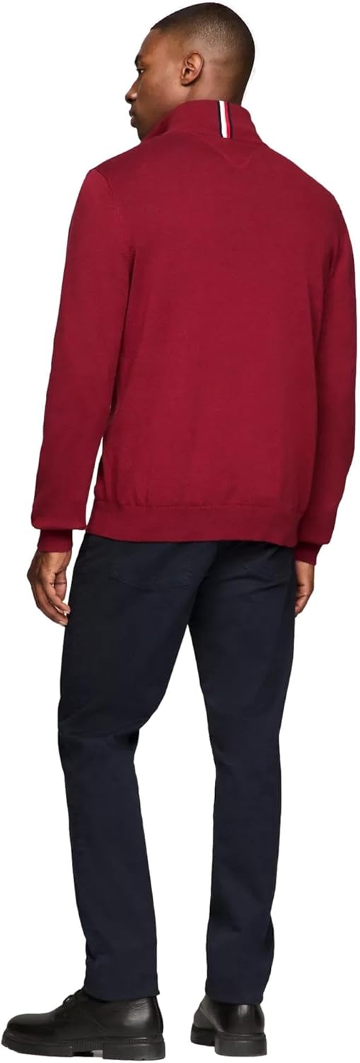 TOMMY HILFIGER Classic Quarter-Zip Sweater
