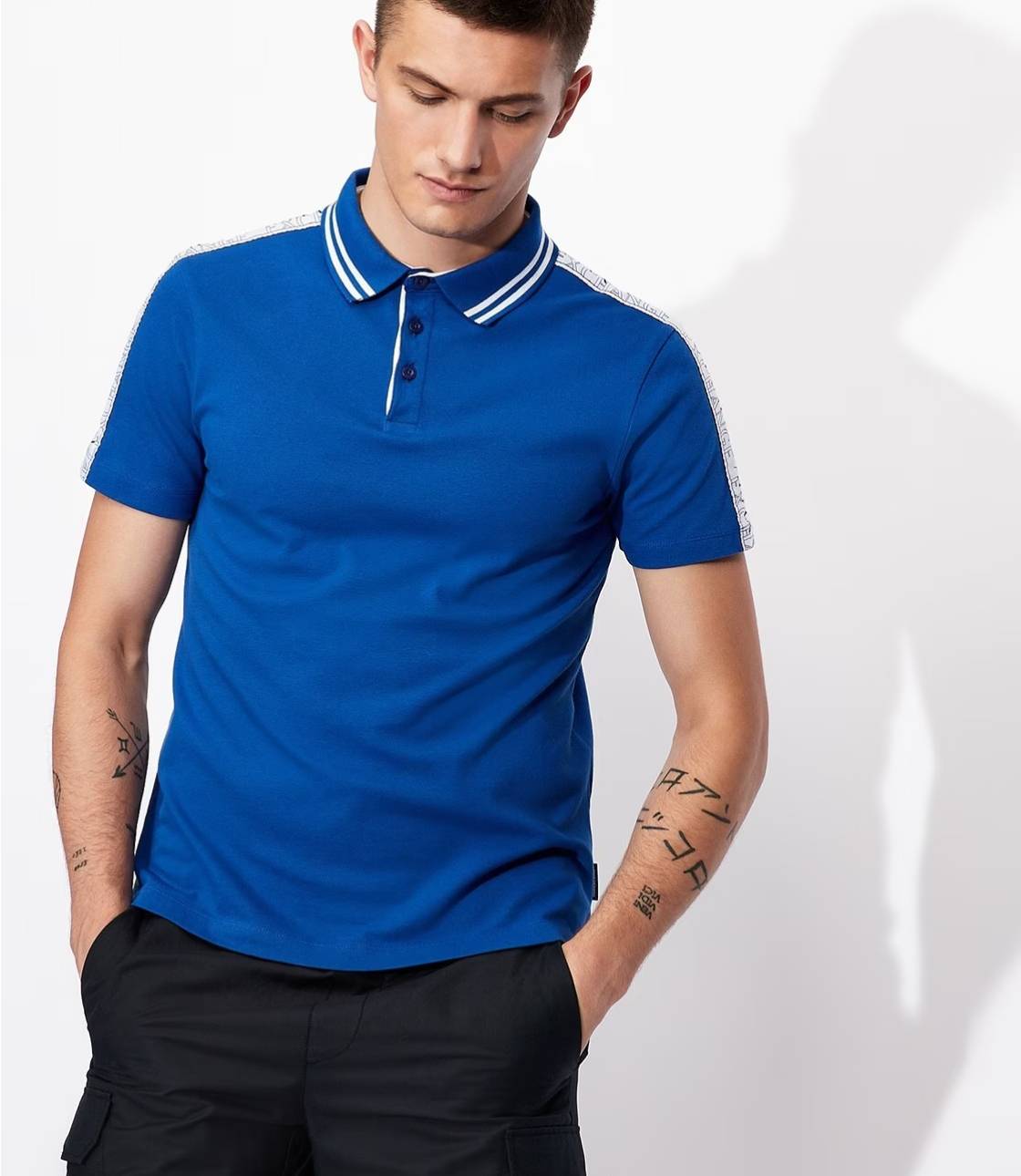ARMANI EXCHANGE Men polo shirt slim fit