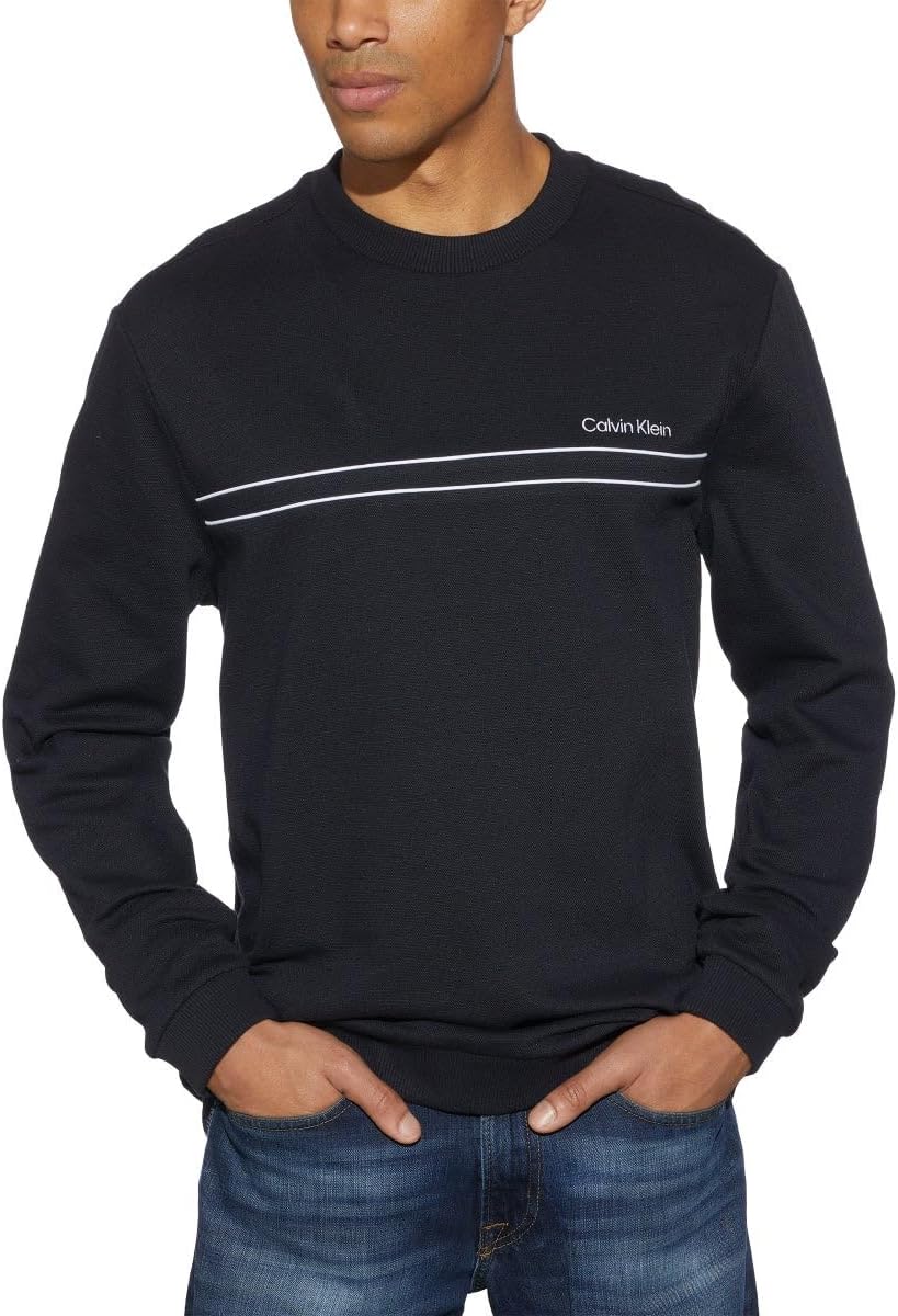 CALVIN KLEIN Men’s Standard Fit Crew Neck Sweatshirt