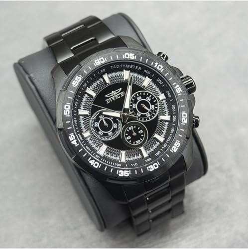 Invicta Men's 22785 Speedway Analog Display Quartz Black Watch - HIPPO US Brands INVICTA