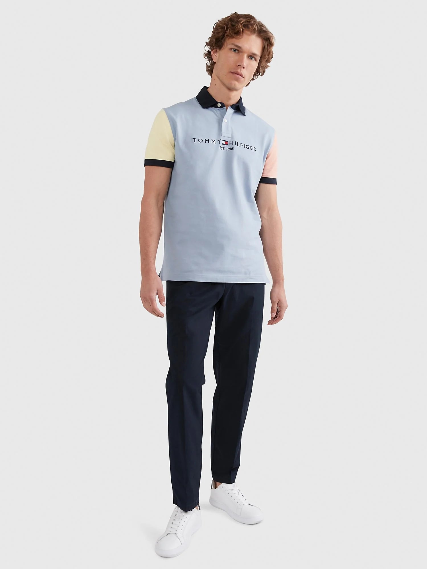 TOMMY HILFIGER Mens S/S Polo stretch