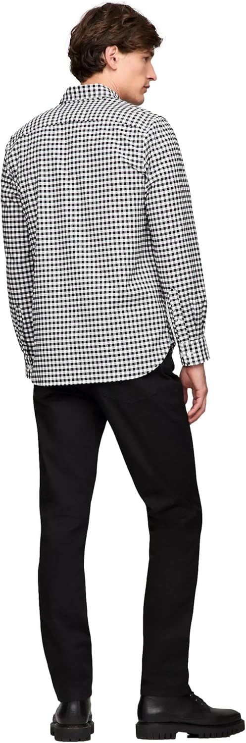 TOMMY HILFIGER Chemise Oxford en guingan à coupe régulière