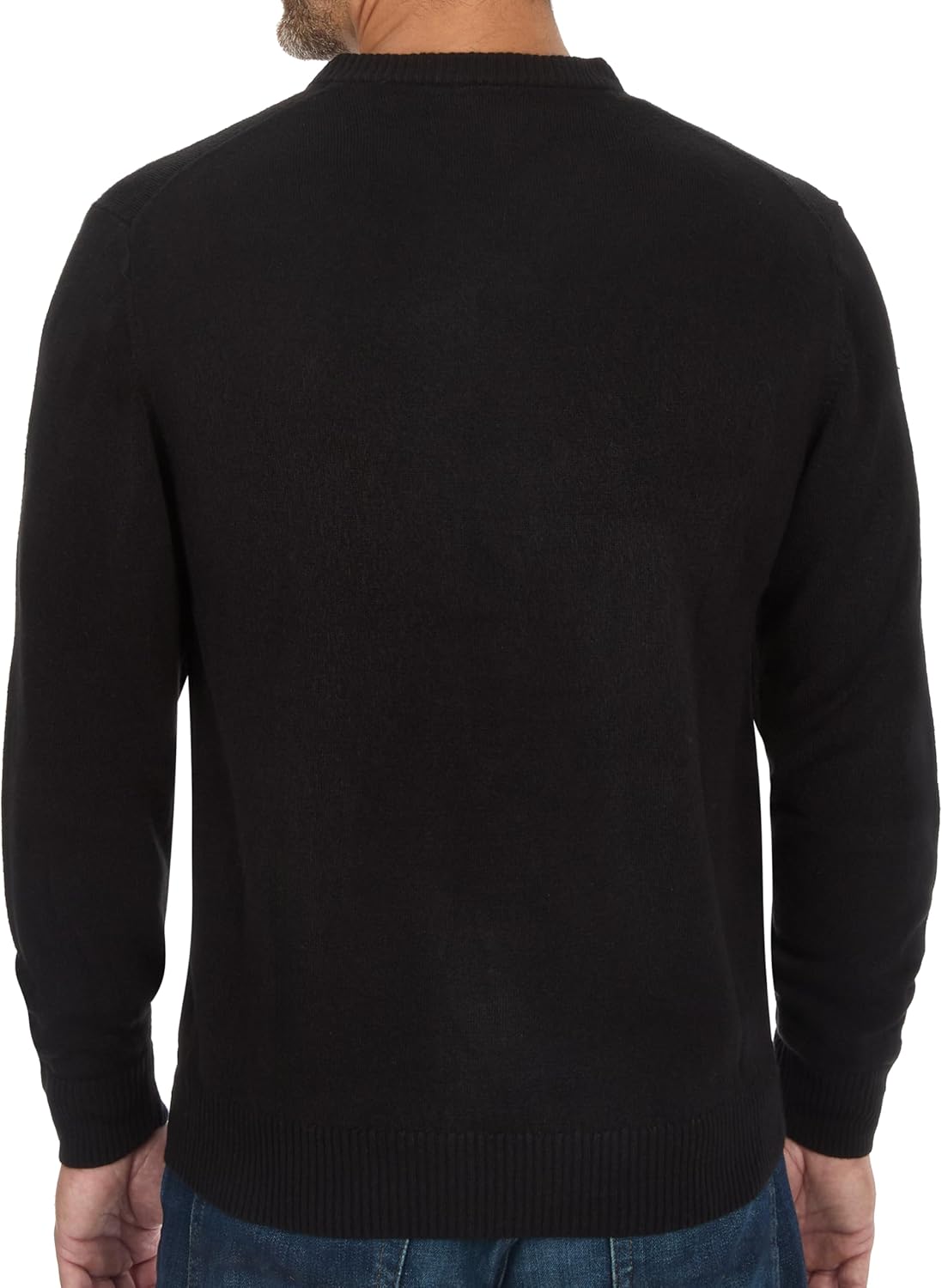 U.S. POLO ASSN. Men's V-Neck Ultrasoft Trim Fit Acrylic Sweater - Casual Lightweight Under or Over Layer