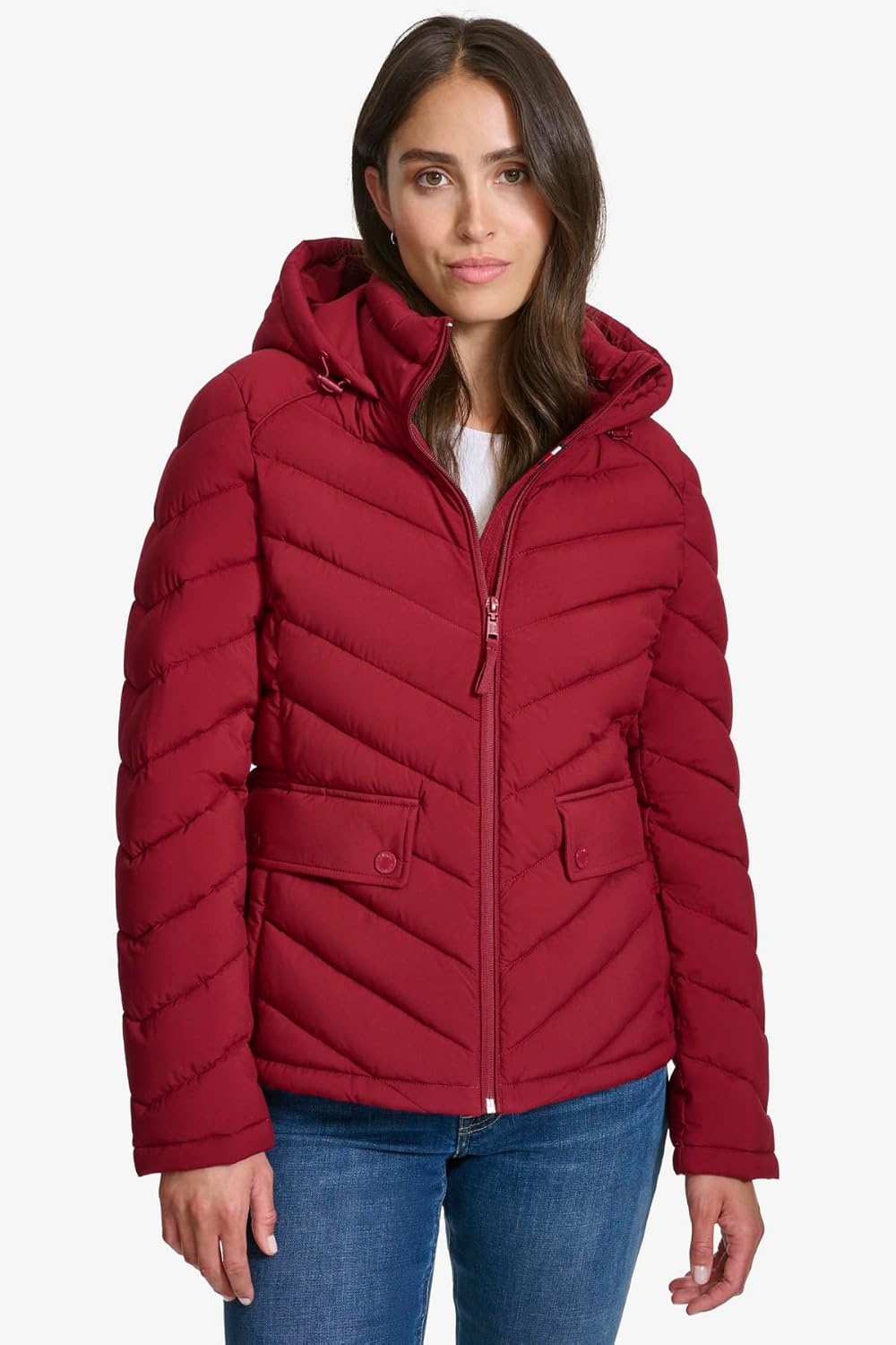 TOMMY HILFIGER Women's Zip-up Lightweight Jacket