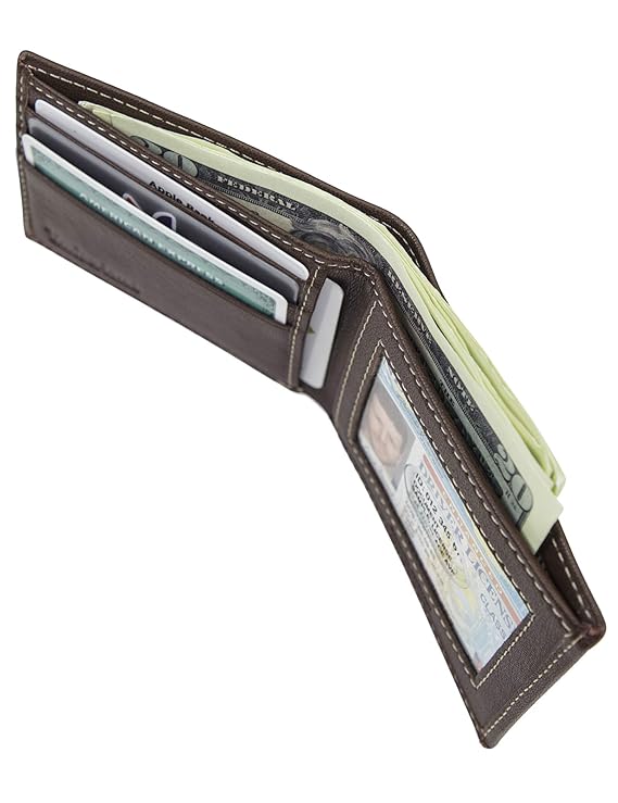 TIMBERLAND bifold genuine leather wallet