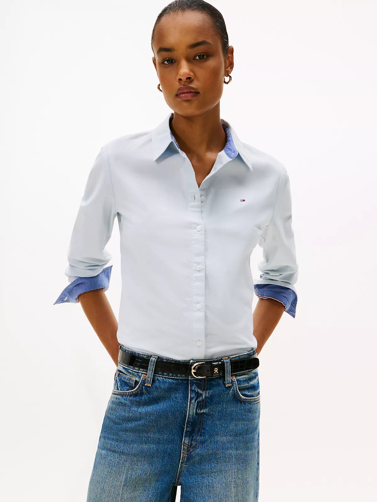 TOMMY HILFIGER Regular Fit Stretch Oxford Shirt