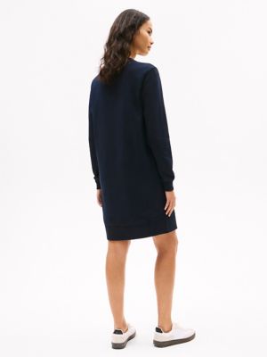 TOMMY HILFIGER Script Logo Sweatshirt Dress