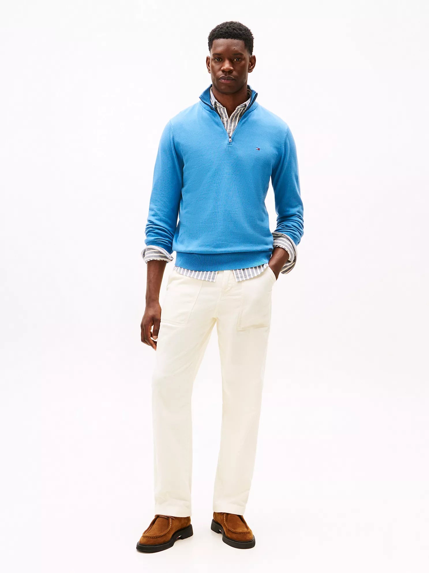 Tommy Hilfiger Classic Quarter-Zip Sweater
