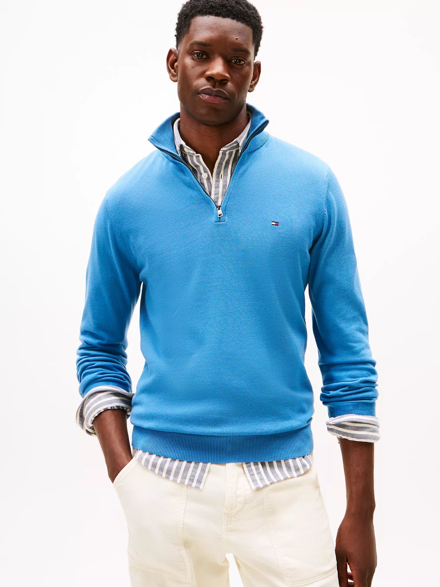 Tommy Hilfiger Classic Quarter-Zip Sweater