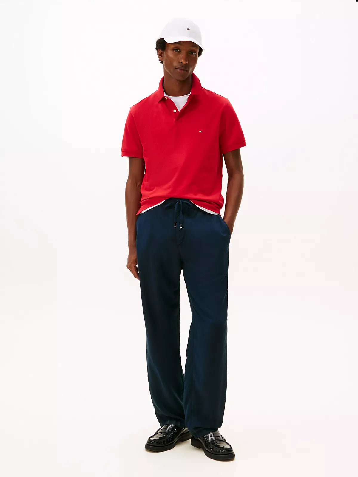TOMMY HILFIGER Regular Fit Stretch Tommy Polo