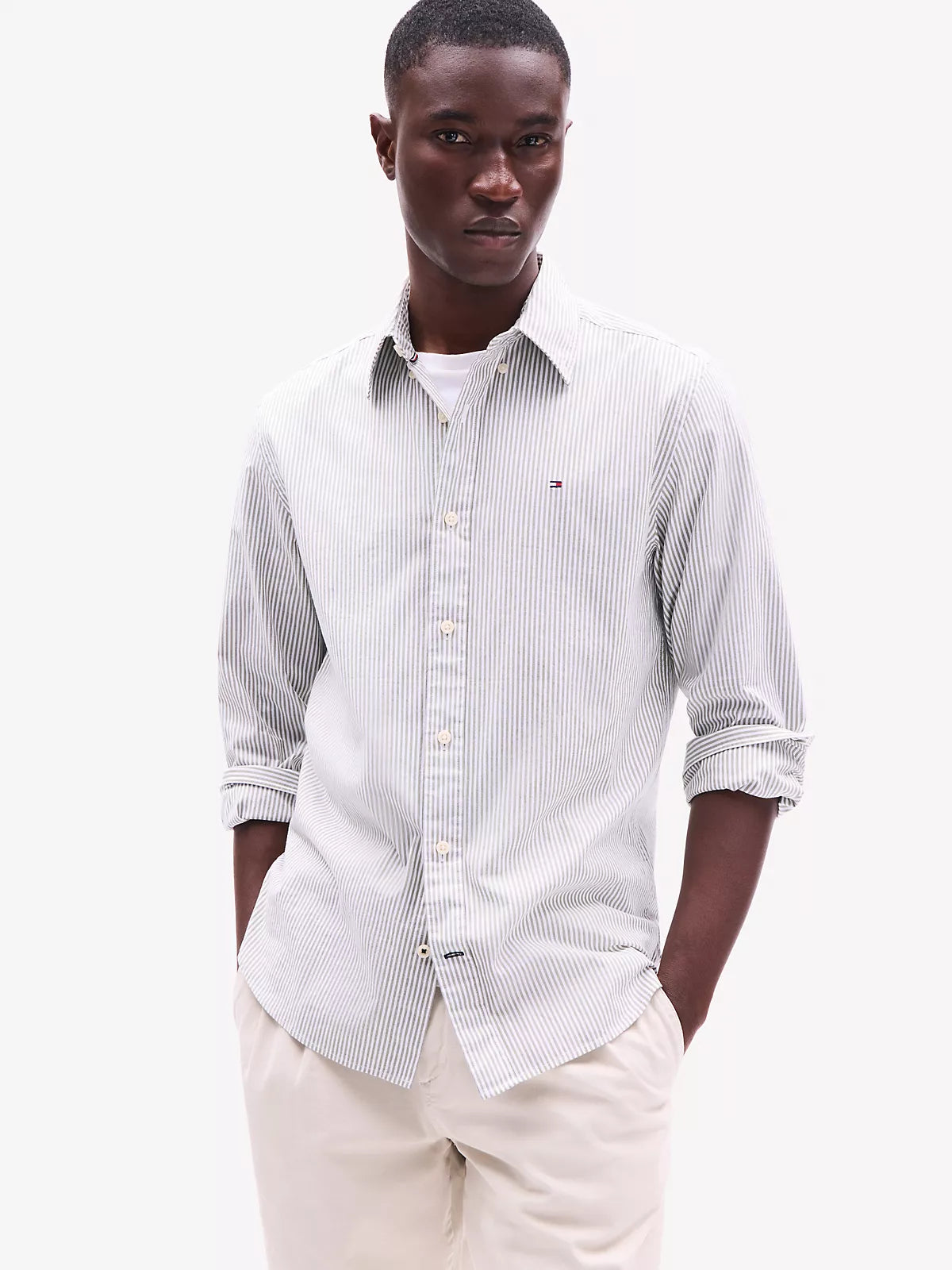TOMMY HILFIGER Regular Fit Striped All-Day Shirt