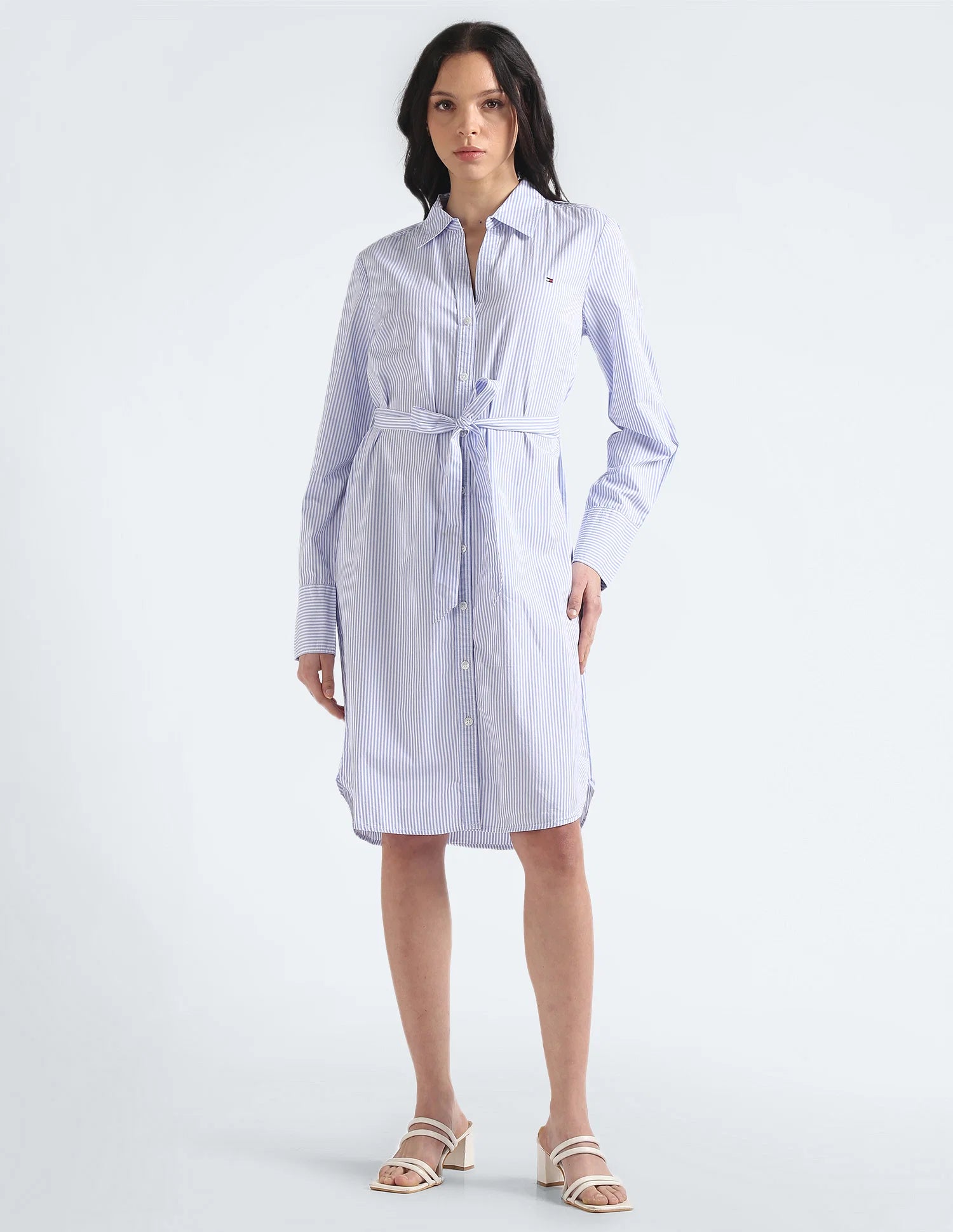 TOMMY HILFIGER Spread Collar Monica Shirt Dress