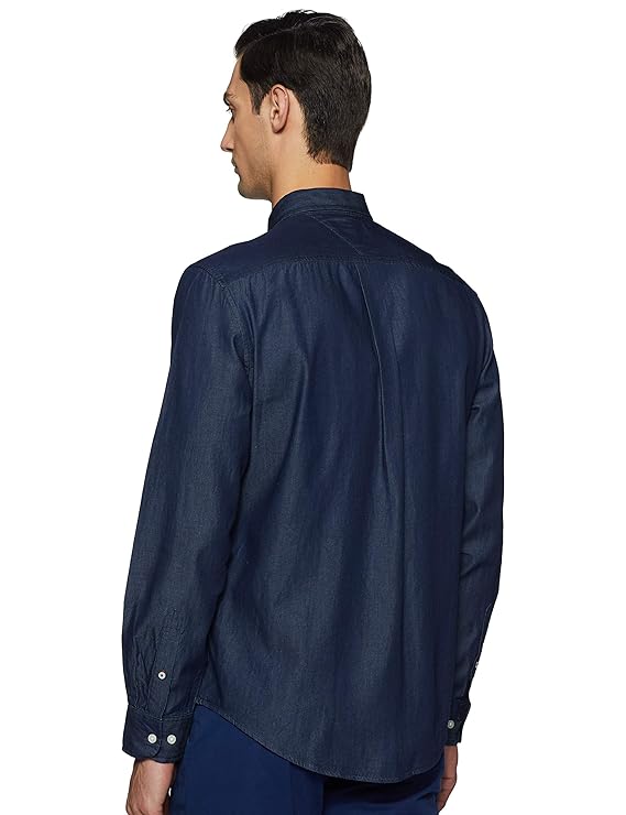 TOMMY HILFIGER Regular Fit Solid Twill Shirt