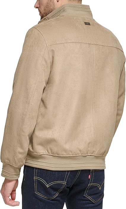 Dkny Patina Suede Leather Jacket - HIPPO US Brands DKNY