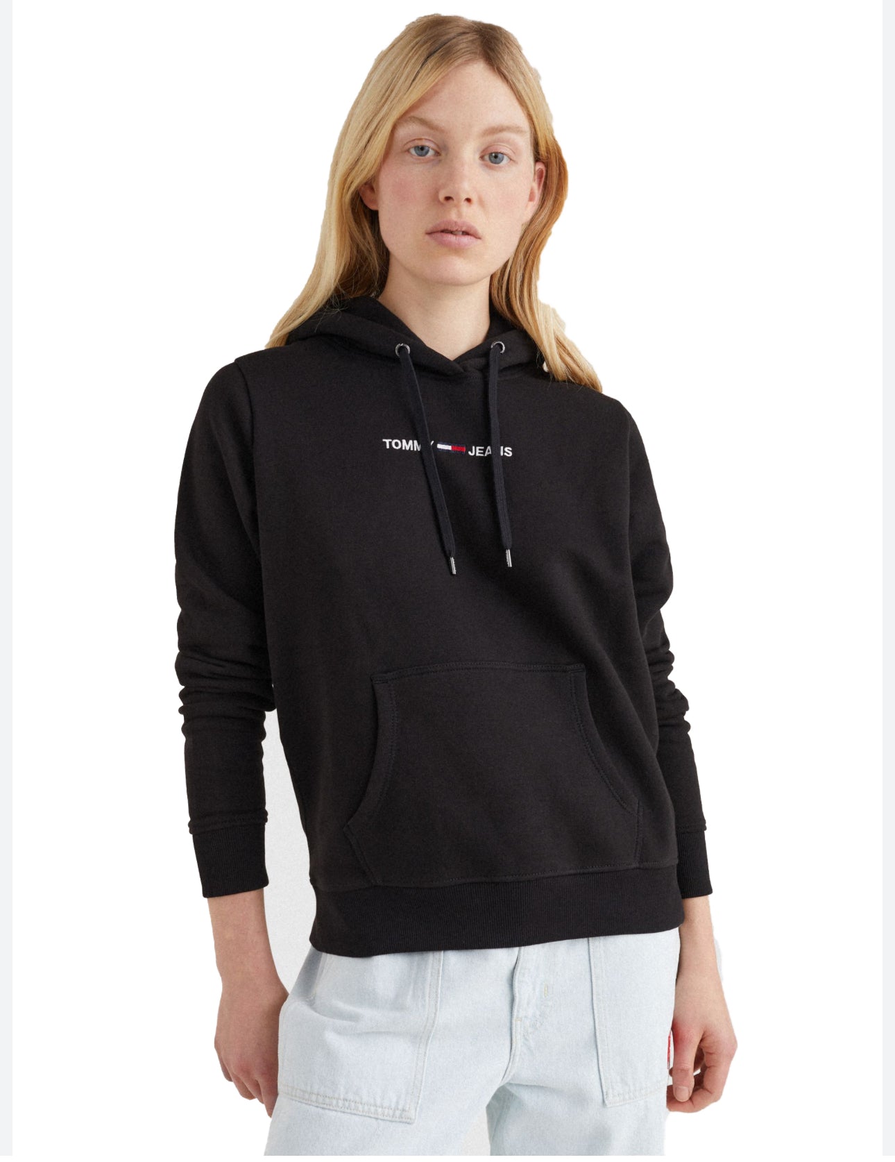 Tommy Jeans Embroidered Tommy Logo Hoodie