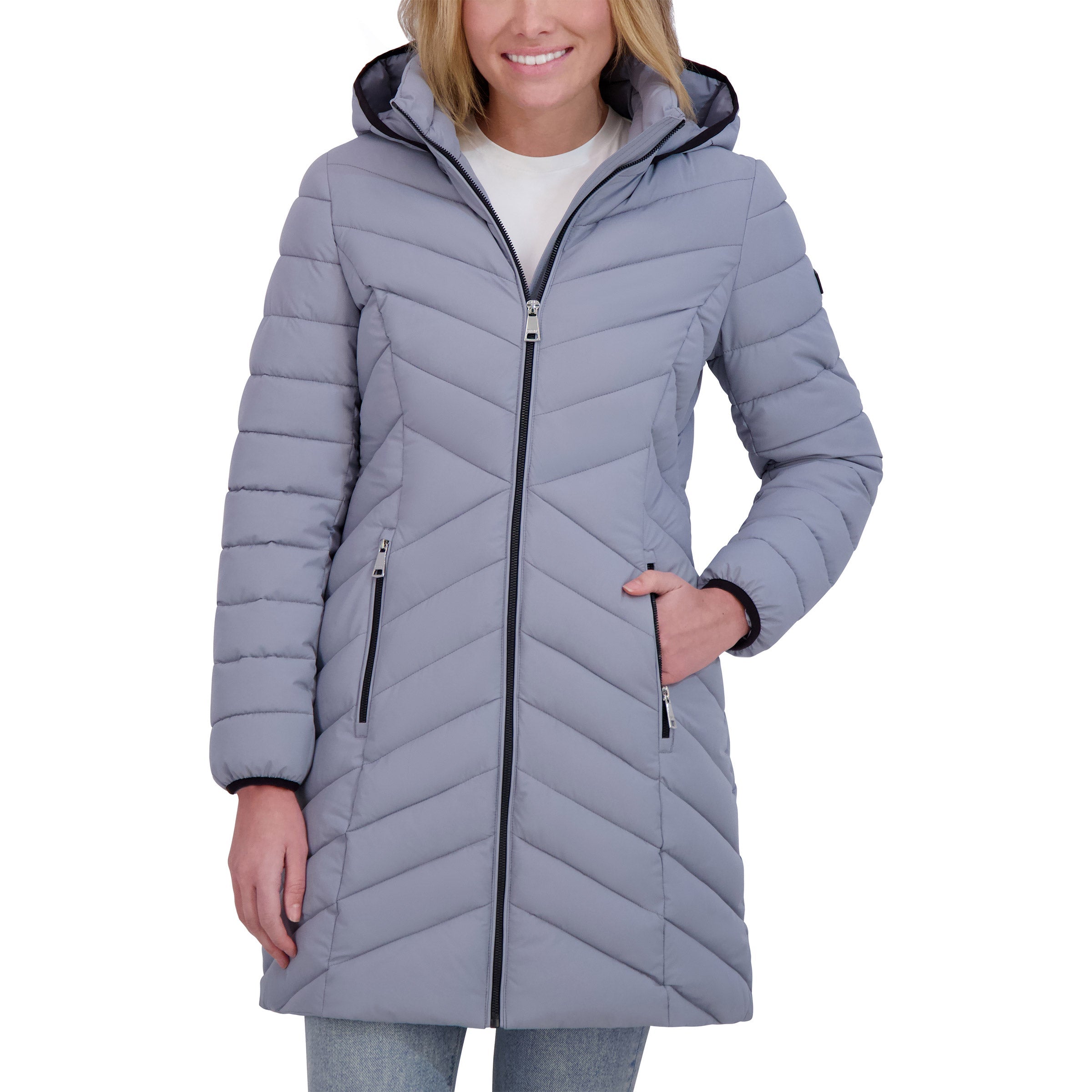 Dkny Women's Stretch Walker Coat - HIPPO US Brands DKNY